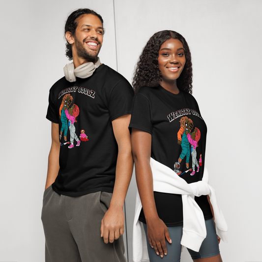 HIS AND HERS GRAPHIC T SHIRT