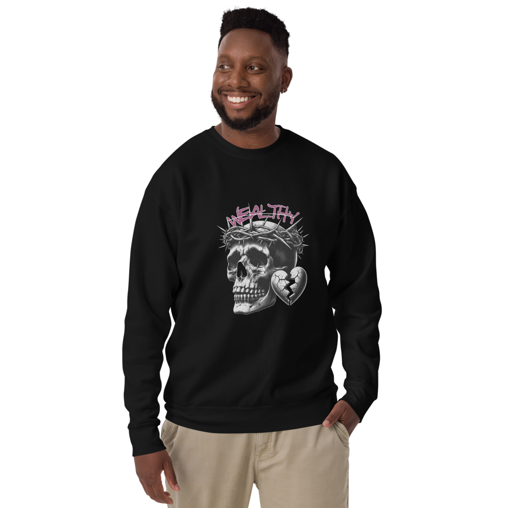 Crown Me Wealthy Crewneck Sweater